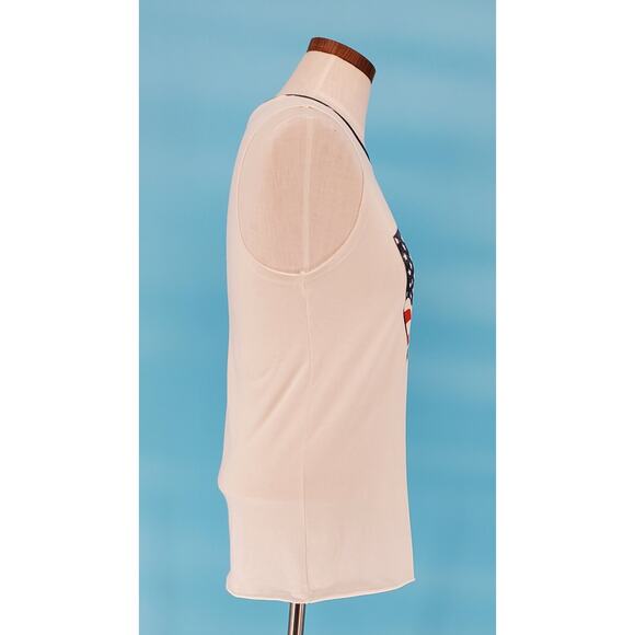 MTV Women's Size Small Logo Muscle Tank Top New - Picture 3 of 5